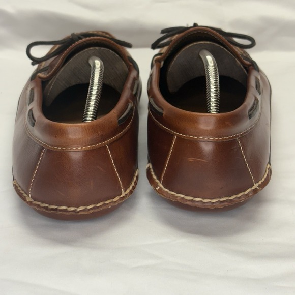 Men's L.L. Bean Bison Double‑Sole Slipper Leather‑Lined Size 12 D New (No Box) - Picture 4 of 16